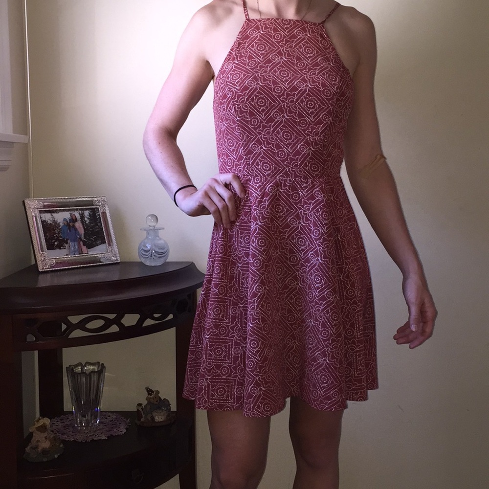 Hollister Open Back Dress
